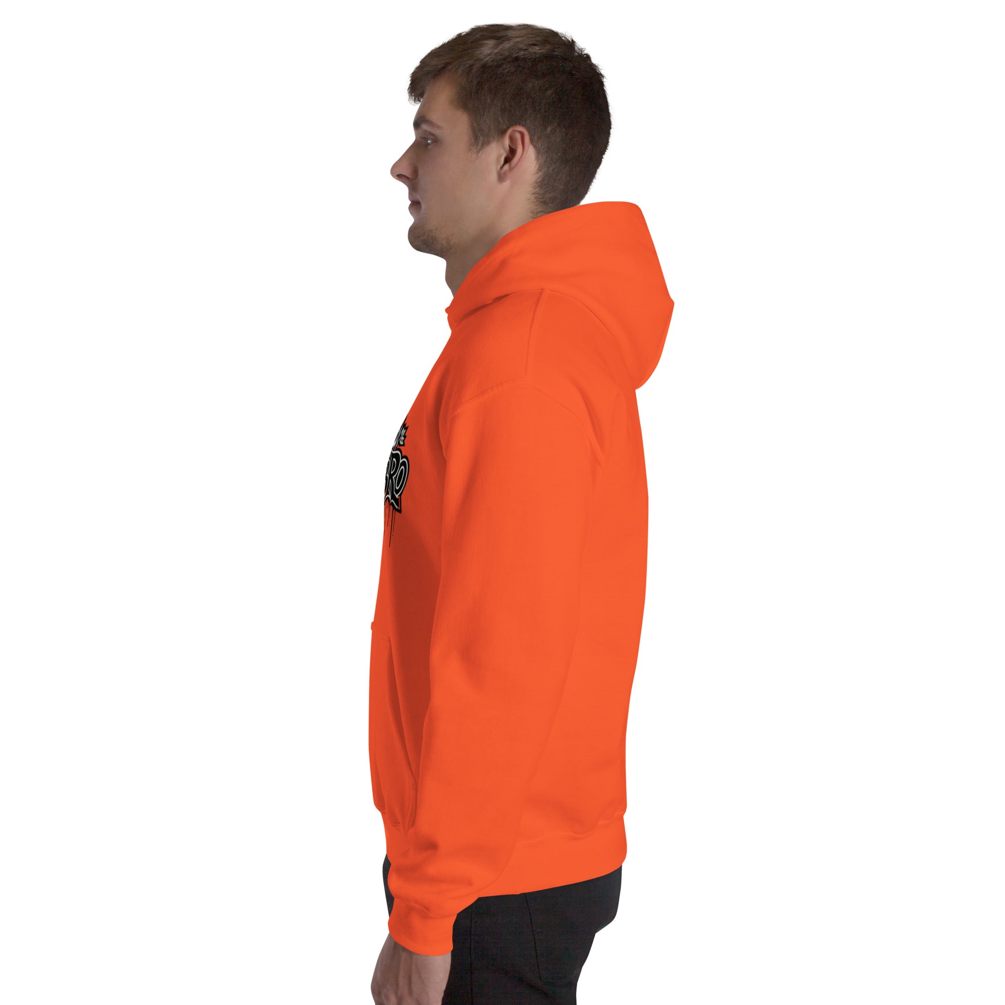 Foto di - Felpa Stampata Unisex – Morbida con Cappuccio e Tasca Frontale – Stile Streetwear – Gangstar Rabbit-DTG-Biiply