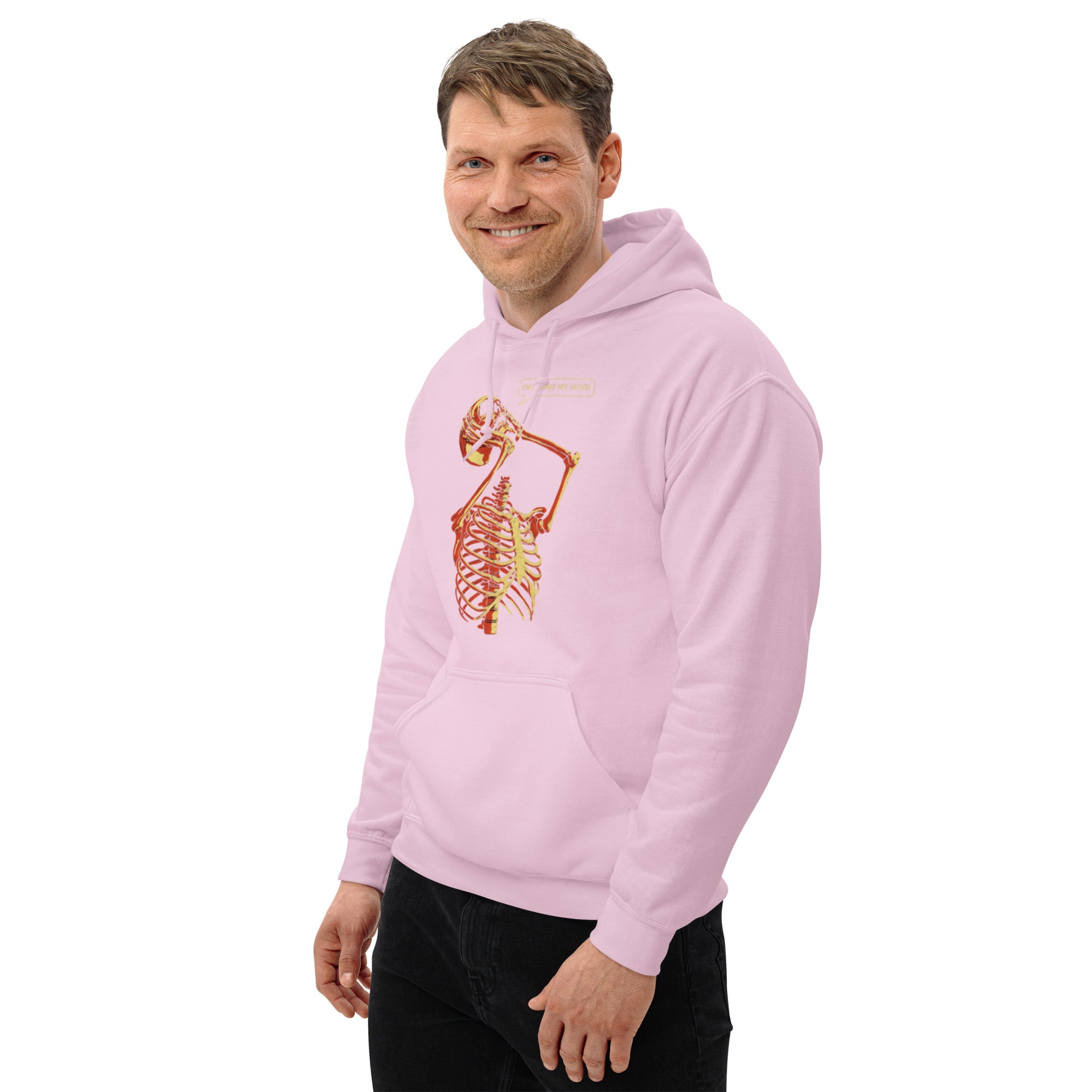 Foto di - Felpa Stampata Unisex – Morbida con Cappuccio e Tasca Frontale – Stile Streetwear – Losing My Head-DTG-Biiply