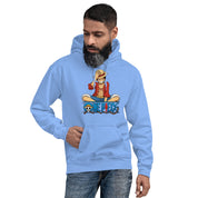 Foto di - Felpa Stampata Unisex – Morbida con Cappuccio e Tasca Frontale – Stile Streetwear – One Monkey-DTG-Biiply