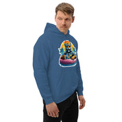 Foto di - Felpa Stampata Unisex – Morbida con Cappuccio e Tasca Frontale – Stile Streetwear – Tiger-Biiply