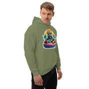 Foto di - Felpa Stampata Unisex – Morbida con Cappuccio e Tasca Frontale – Stile Streetwear – Tiger-Biiply