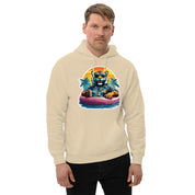 Foto di - Felpa Stampata Unisex – Morbida con Cappuccio e Tasca Frontale – Stile Streetwear – Tiger-Biiply