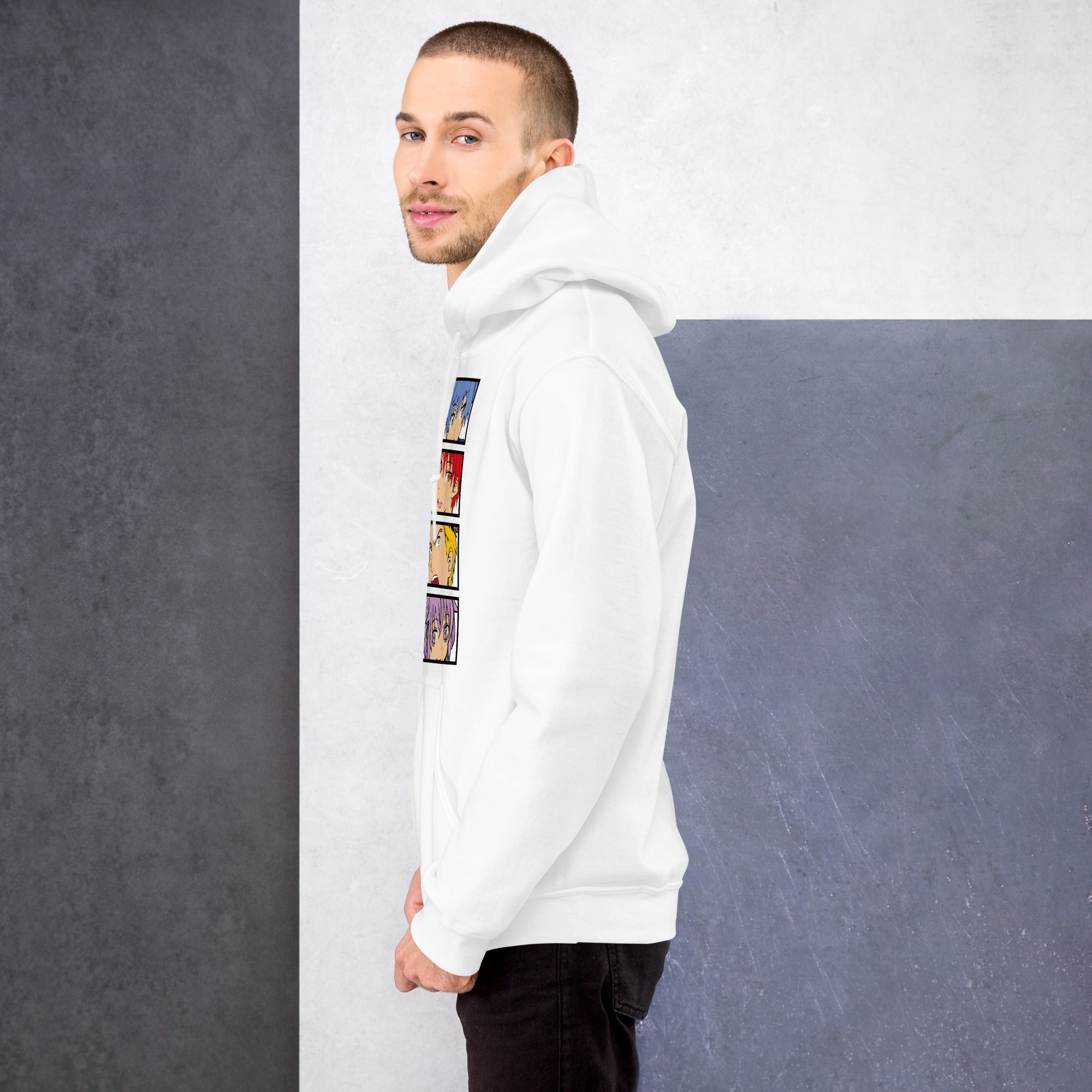 Foto di - Felpa stampata Unisex – Morbida con Cappuccio e Tasca Frontale – Stile Streetwear – Assassination Classroom Students-DTG-Biiply