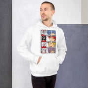 Foto di - Felpa stampata Unisex – Morbida con Cappuccio e Tasca Frontale – Stile Streetwear – Assassination Classroom Students-DTG-Biiply