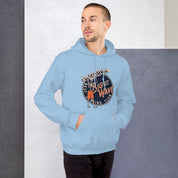 Foto di - Felpa stampata Unisex – Morbida con Cappuccio e Tasca Frontale – Stile Streetwear – California Big Wave Surfing Club-DTG-Biiply