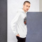 Foto di - Felpa stampata Unisex – Morbida con Cappuccio e Tasca Frontale – Stile Streetwear – California Big Wave Surfing Club-DTG-Biiply