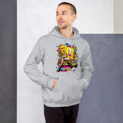 Foto di - Felpa stampata Unisex – Morbida con Cappuccio e Tasca Frontale – Stile Streetwear – Crabby Patty-DTG-Biiply