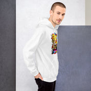 Foto di - Felpa stampata Unisex – Morbida con Cappuccio e Tasca Frontale – Stile Streetwear – Crabby Patty-DTG-Biiply