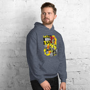 Foto di - Felpa stampata Unisex – Morbida con Cappuccio e Tasca Frontale – Stile Streetwear – Get Big Fast-DTG-Biiply