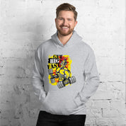 Foto di - Felpa stampata Unisex – Morbida con Cappuccio e Tasca Frontale – Stile Streetwear – Get Big Fast-DTG-Biiply