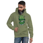Foto di - Felpa stampata Unisex – Morbida con Cappuccio e Tasca Frontale – Stile Streetwear – Hulk-DTG-Biiply