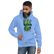 Foto di - Felpa stampata Unisex – Morbida con Cappuccio e Tasca Frontale – Stile Streetwear – Hulk-DTG-Biiply