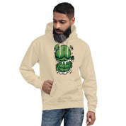 Foto di - Felpa stampata Unisex – Morbida con Cappuccio e Tasca Frontale – Stile Streetwear – Hulk-DTG-Biiply