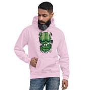 Foto di - Felpa stampata Unisex – Morbida con Cappuccio e Tasca Frontale – Stile Streetwear – Hulk-DTG-Biiply