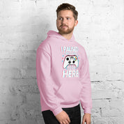 Foto di - Felpa stampata Unisex – Morbida con Cappuccio e Tasca Frontale – Stile Streetwear – I Paused My Game To Be Here-DTG-Biiply