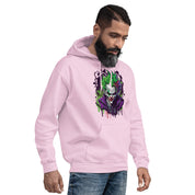Foto di - Felpa stampata Unisex – Morbida con Cappuccio e Tasca Frontale – Stile Streetwear – Joker-DTG-Biiply