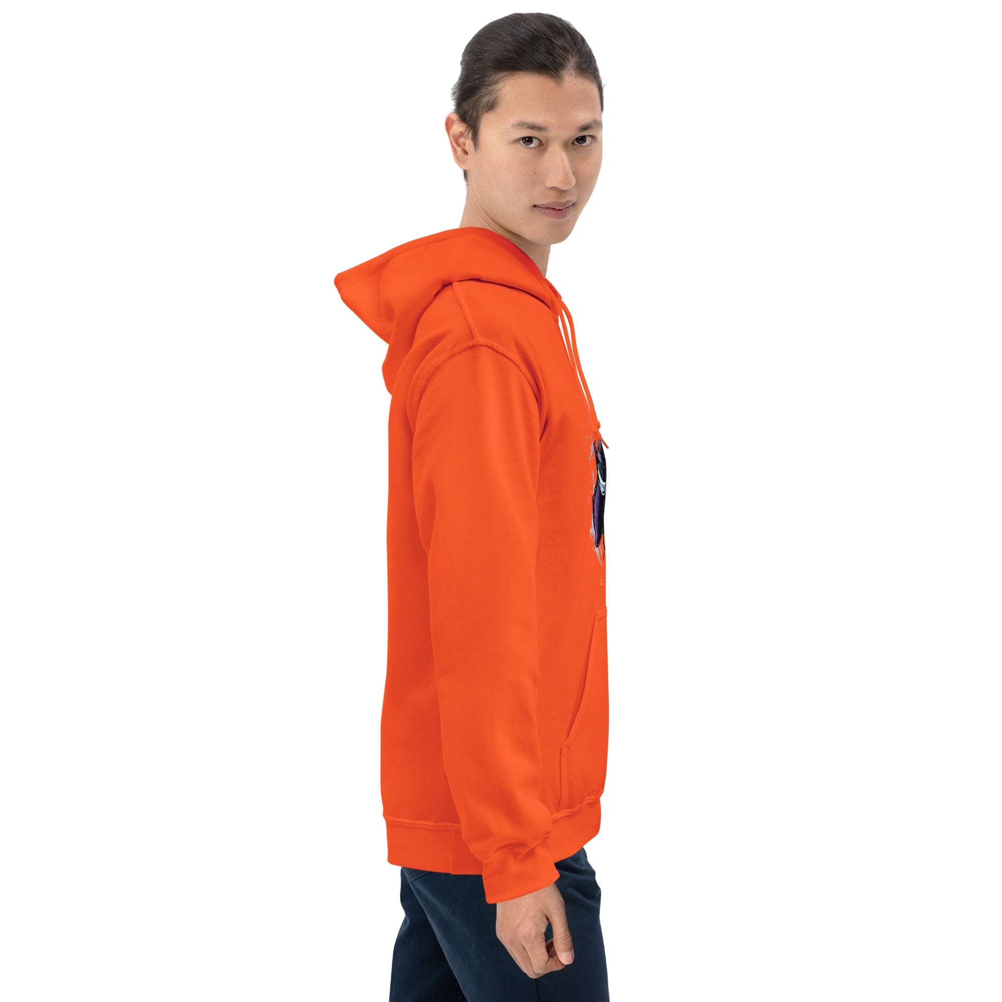 Foto di - Felpa stampata Unisex – Morbida con Cappuccio e Tasca Frontale – Stile Streetwear – Joker e Venom-DTG-Biiply