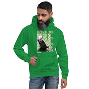 Foto di - Felpa stampata Unisex – Morbida con Cappuccio e Tasca Frontale – Stile Streetwear – Ken Kaneki-DTG-Biiply