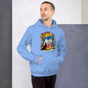 Foto di - Felpa stampata Unisex – Morbida con Cappuccio e Tasca Frontale – Stile Streetwear – King Doraemon-DTG-Biiply
