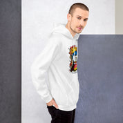 Foto di - Felpa stampata Unisex – Morbida con Cappuccio e Tasca Frontale – Stile Streetwear – King Doraemon-DTG-Biiply