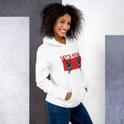 Foto di - Felpa stampata Unisex – Morbida con Cappuccio e Tasca Frontale – Stile Streetwear – Let's Rock-DTG-Biiply