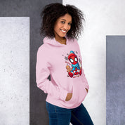 Foto di - Felpa stampata Unisex – Morbida con Cappuccio e Tasca Frontale – Stile Streetwear – Little spiderman-DTG-Biiply