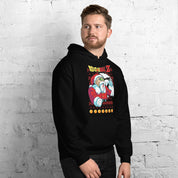 Foto di - Felpa stampata Unisex – Morbida con Cappuccio e Tasca Frontale – Stile Streetwear – Maestro Muten Versione Natalizia-DTG-Biiply