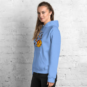 Foto di - Felpa stampata Unisex – Morbida con Cappuccio e Tasca Frontale – Stile Streetwear – Punch the Asteroid-DTG-Biiply