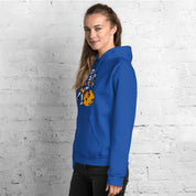 Foto di - Felpa stampata Unisex – Morbida con Cappuccio e Tasca Frontale – Stile Streetwear – Punch the Asteroid-DTG-Biiply