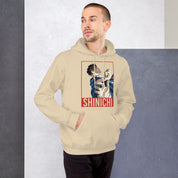 Foto di - Felpa stampata Unisex – Morbida con Cappuccio e Tasca Frontale – Stile Streetwear – Shinichi-DTG-Biiply