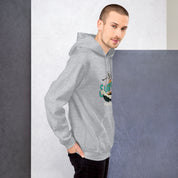 Foto di - Felpa stampata Unisex – Morbida con Cappuccio e Tasca Frontale – Stile Streetwear – Surfing Paradise-DTG-Biiply