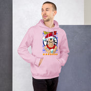 Foto di - Felpa stampata Unisex – Morbida con Cappuccio e Tasca Frontale – Stile Streetwear – Vegeta versione Natalizia-DTG-Biiply