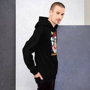 Foto di - Felpa stampata Unisex – Morbida con Cappuccio e Tasca Frontale – Stile Streetwear – Vegeta versione Natalizia-DTG-Biiply