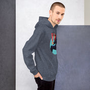 Foto di - Felpa stampata Unisex – Morbida con Cappuccio e Tasca Frontale – Stile Streetwear – Yuri Itadori-DTG-Biiply