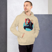 Foto di - Felpa stampata Unisex – Morbida con Cappuccio e Tasca Frontale – Stile Streetwear – Yuri Itadori-DTG-Biiply