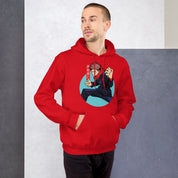 Foto di - Felpa stampata Unisex – Morbida con Cappuccio e Tasca Frontale – Stile Streetwear – Yuri Itadori-DTG-Biiply