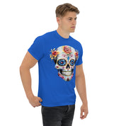 Foto di - T-shT-shirt Stampata Unisex – 100% Cotone – Stile Streetwear e Confortevole – Teschio Messicano Stile 1-DTG-Biiply