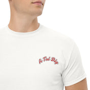 Foto di - T-shirt Ricamata Unisex – 100% Cotone – Stile Streetwear e Confortevole – A Tal Dèg-Ricamati-Biiply