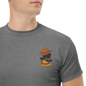 Foto di - T-shirt Ricamata Unisex – 100% Cotone – Stile Streetwear e Confortevole – Cappelli dei Pirati-Ricamati-Biiply