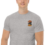 Foto di - T-shirt Ricamata Unisex – 100% Cotone – Stile Streetwear e Confortevole – Cappelli dei Pirati-Ricamati-Biiply