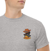 Foto di - T-shirt Ricamata Unisex – 100% Cotone – Stile Streetwear e Confortevole – Cappelli dei Pirati-Ricamati-Biiply