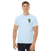 Foto di - T-shirt Ricamata Unisex – 100% Cotone – Stile Streetwear e Confortevole – Catcus-Ricamati-Biiply