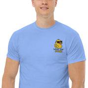 Foto di - T-shirt Ricamata Unisex – 100% Cotone – Stile Streetwear e Confortevole – Che Anatra-Ricamati-Biiply