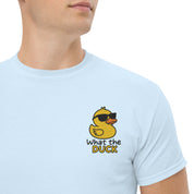 Foto di - T-shirt Ricamata Unisex – 100% Cotone – Stile Streetwear e Confortevole – Che Anatra-Ricamati-Biiply