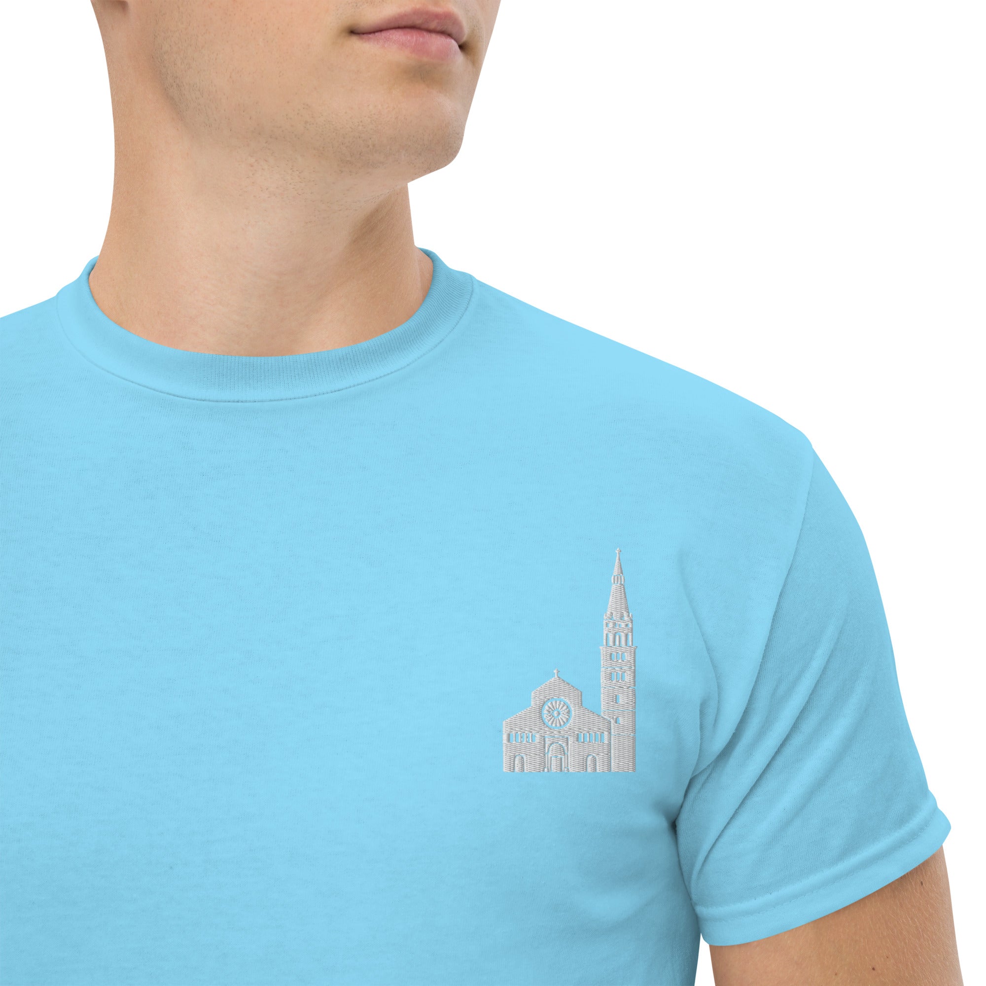 Foto di - T-shirt Ricamata Unisex – 100% Cotone – Stile Streetwear e Confortevole – D'uomo-Ricamati-Biiply