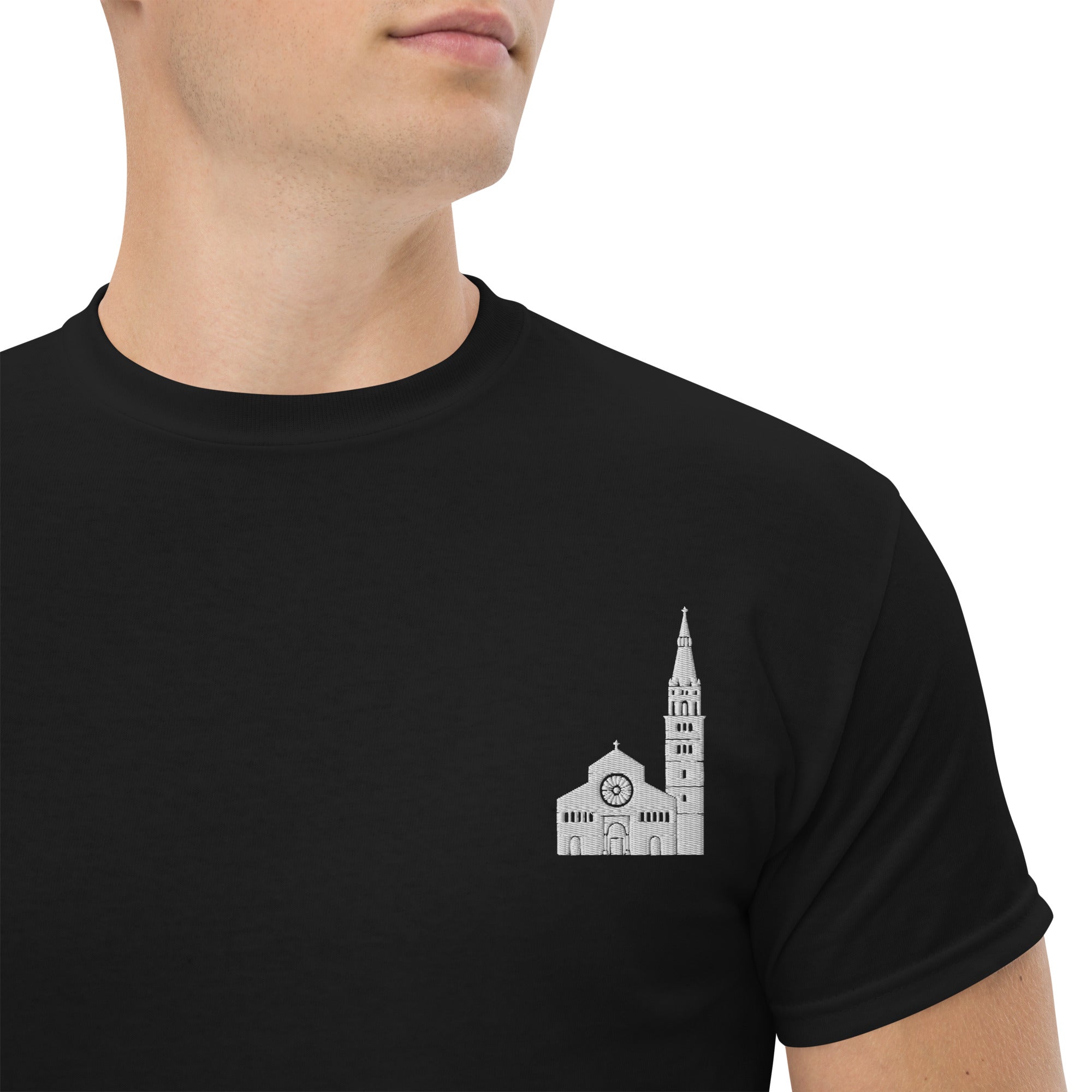 Foto di - T-shirt Ricamata Unisex – 100% Cotone – Stile Streetwear e Confortevole – D'uomo-Ricamati-Biiply