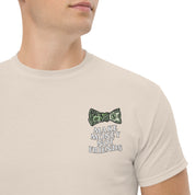 Foto di - T-shirt Ricamata Unisex – 100% Cotone – Stile Streetwear e Confortevole – Make Money Not Friends-Ricamati-Biiply