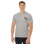Foto di - T-shirt Ricamata Unisex – 100% Cotone – Stile Streetwear e Confortevole – Mucca-Ricamati-Biiply