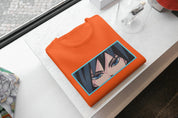 Foto di - T-shirt Ricamata Unisex – 100% Cotone – Stile Streetwear e Confortevole – Sguardo Personaggio anime Giyu Tomioka-Ricamati-Biiply