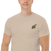 Foto di - T-shirt Ricamata Unisex – 100% Cotone – Stile Streetwear e Confortevole – Tartaruga-Ricamati-Biiply